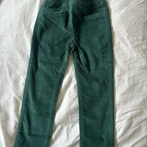 Hanna Andersson Forest Green Corduroy Pants